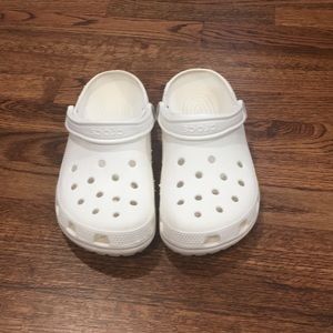White Crocs